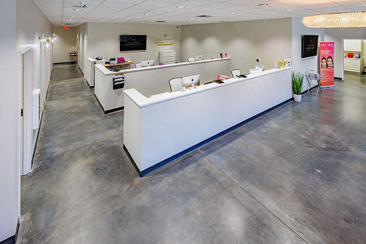 Southern Dermatology office interior.
